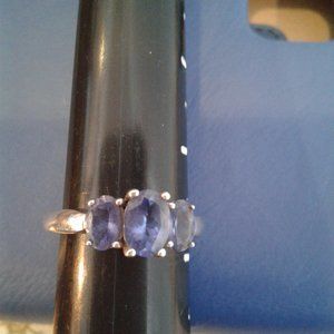 Vintage Tanzanite Ring stamped 925